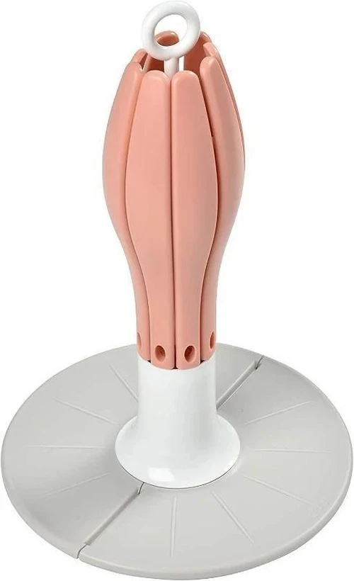 Beaba Uscator pliabil de biberoane sub forma de floare Pink, B911652 3