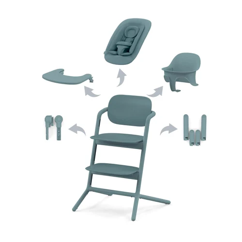 Cybex Lemo Set Scaun 4 in 1 Stone Blue, mid blue