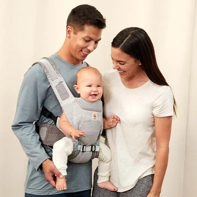Marsupiu Aeroloom Slate Grey, Ergobaby 3