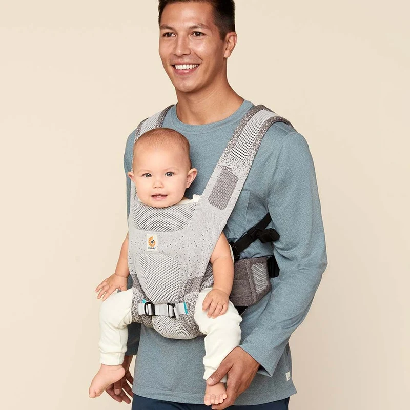 Marsupiu Aeroloom Slate Grey, Ergobaby 2