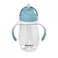 Beaba Cana cu pai din tritan 300ml Albastru B913479