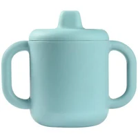 Beaba Обучающая кружка из силикона Blue B913524