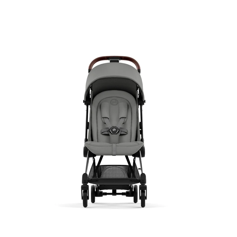 Cybex Carucior ultracompact Coya Chrome Dark Brown Mirage Grey, dark grey 2