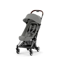 Cybex Carucior ultracompact Coya Chrome Dark Brown Mirage Grey, dark grey 4