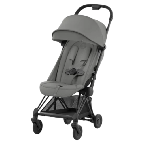 Cybex Carucior ultracompact Coya Matt Black Mirage Grey, dark grey