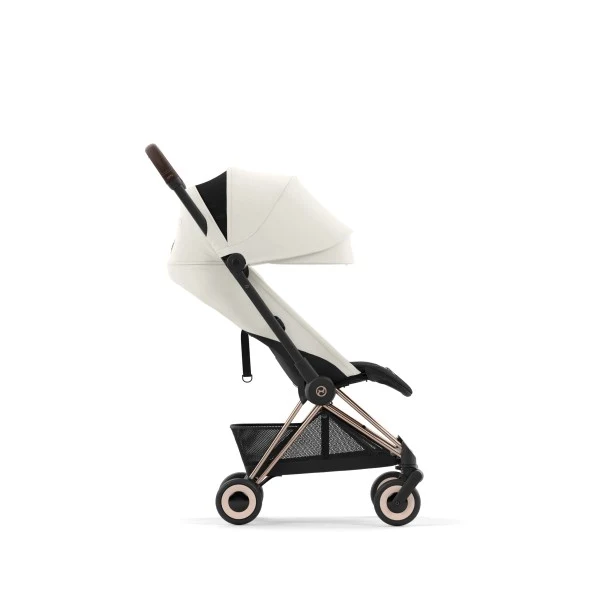 Carucior ultracompact Cybex Coya Rosegold Off White light beige 2025 7