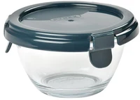 Beaba Recipient ermetic sticla pyrelex 200ml Dark Blue B780500 2