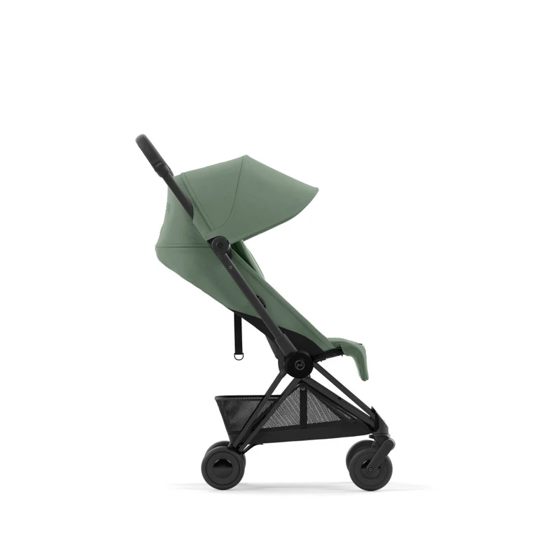 Carucior ultracompact Cybex Coya Matt Black Leaf Green 9