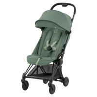 Carucior ultracompact Cybex Coya Matt Black Leaf Green