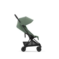 Carucior ultracompact Cybex Coya Matt Black Leaf Green 7