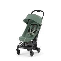 Carucior ultracompact Cybex Coya Matt Black Leaf Green 2