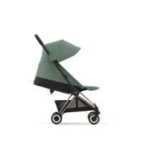 Коляска ультракомпактная Cybex Coya Rosegold Leaf Green 4