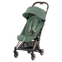 Коляска ультракомпактная Cybex Coya Rosegold Leaf Green