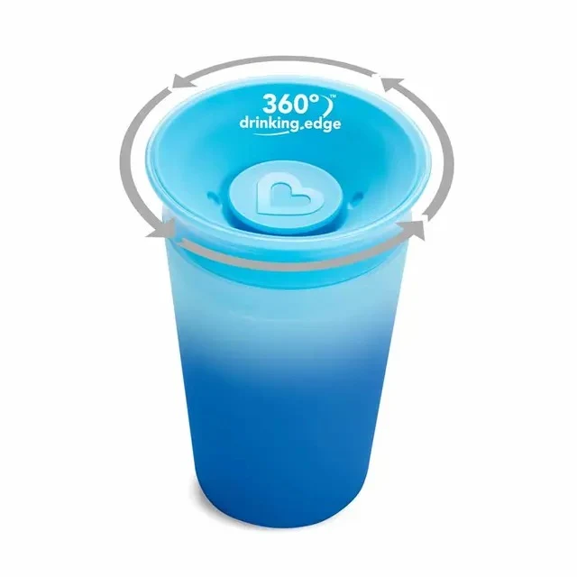 Munchkin 1 шт., Miracle Cup с изменением цвета 9 oz Blue 4