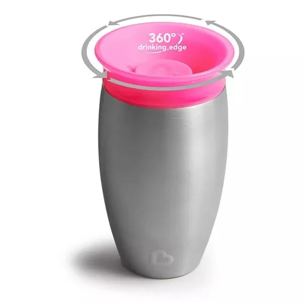 Термокружка Miracle 260 мл Pink Munchkin 2