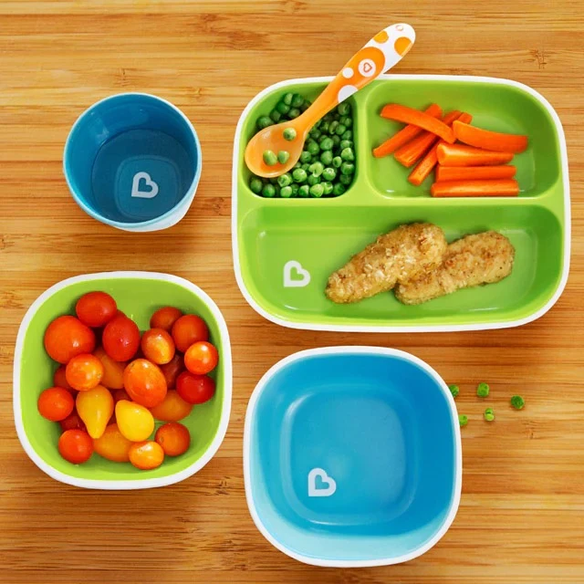 Munchkin Splash Divided Plates, 2 piese 5