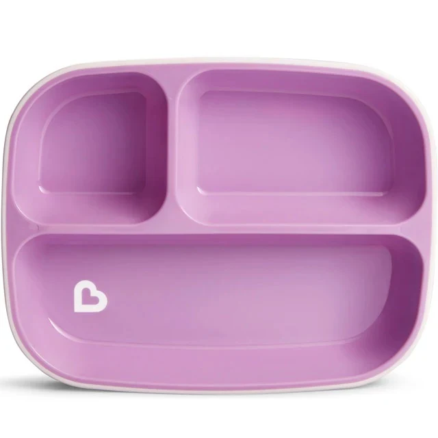 Munchkin Splash Divided Plates, 2 piese 3