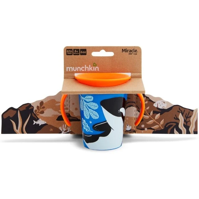 Canuta Munchkin Miracle Wildlove, Orca (180 ml) 4