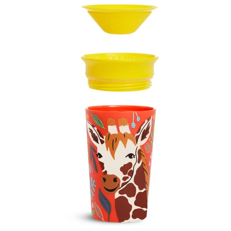Munchkin 1 шт., Miracle Wildlove Sippy Cup 9 oz Giraffe 3