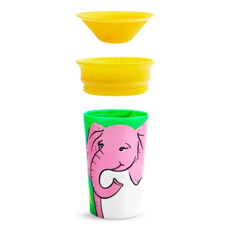 Munchkin 1 шт., Miracle Wildlove Sippy Cup 9 oz Elephant 3
