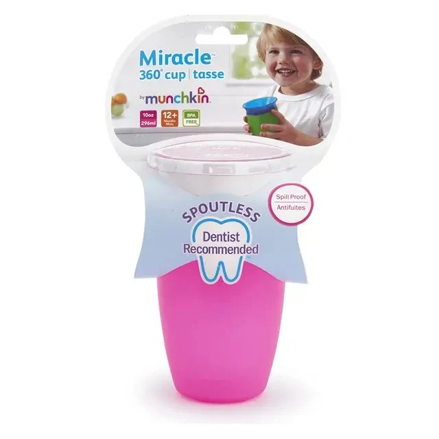 Munchkin 1 шт., Miracle Spy Cup 10 oz Pink 4