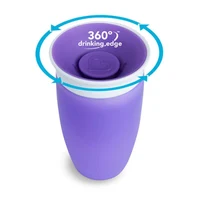 Munchkin 1pk 10oz Miracle Spy Cup -Purple 2