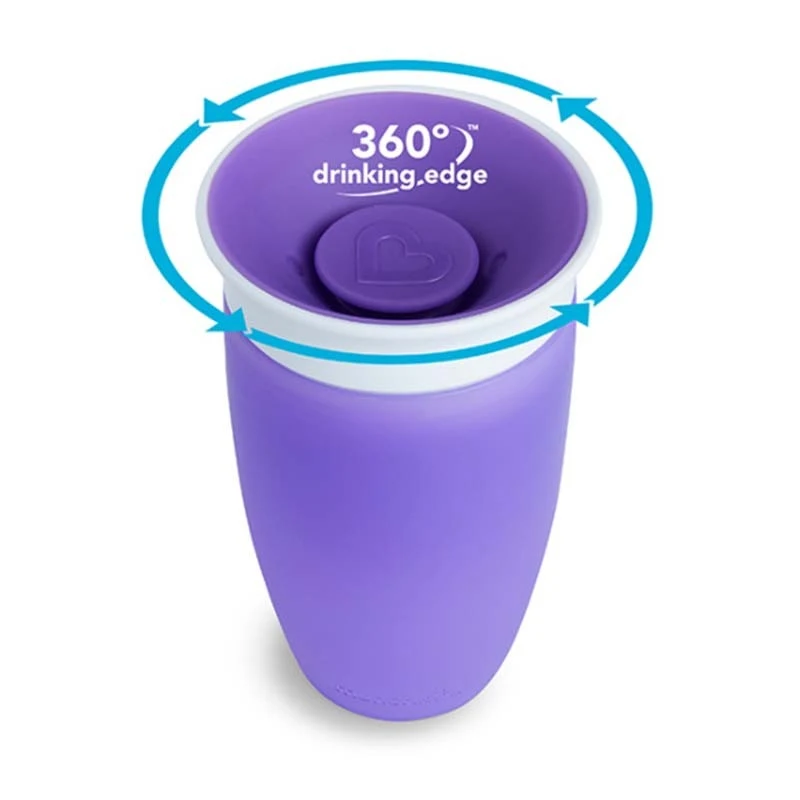 Munchkin 1pk 10oz Miracle Spy Cup -Purple 2