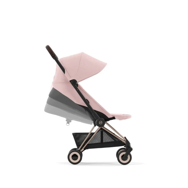 Коляска ультракомпактная Cybex Coya Rosegold Peach pink, light pink 2025 8