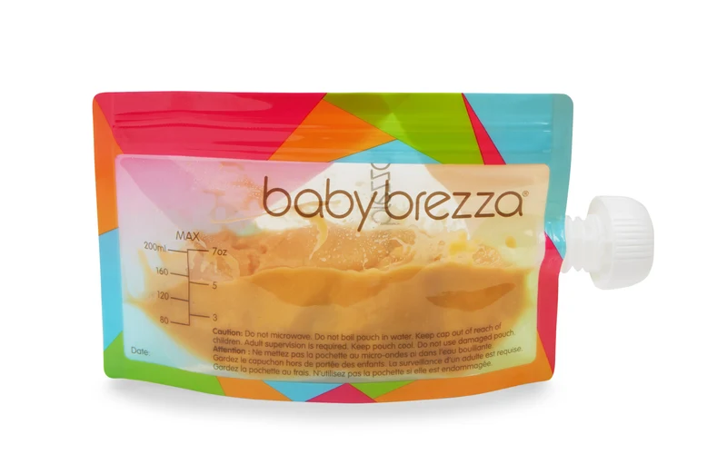 Pungi reutilizabile pentru pastrarea hranei (10 buc), Baby Brezza 2