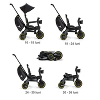 Tricicleta Doona Liki Trike Midnight Editie limitata 12