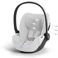 Автокресло Cybex Cloud T i-Size Plus Platinum White light grey 2