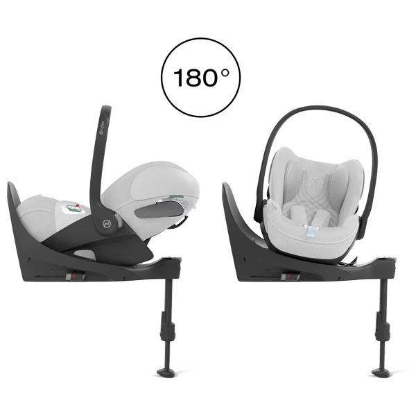 Автокресло Cybex Cloud T i-Size Plus Platinum White light grey 3