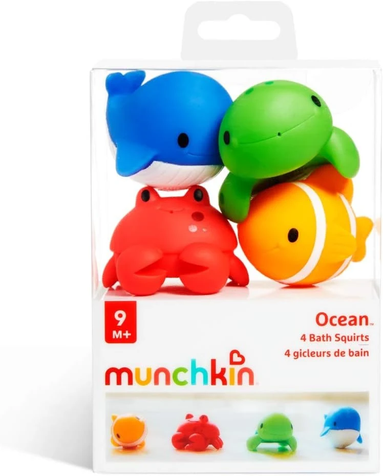 Jucarii de baie 4piese, Ocean Munchkin 2