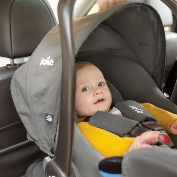 Scoica auto Joie i-Snug Grey Flannel, nastere-75cm 4