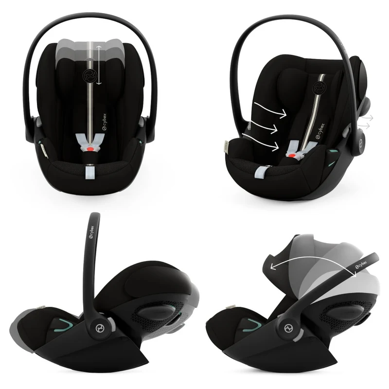 Scaun auto Cybex Cloud G i-Size Moon Black black 4