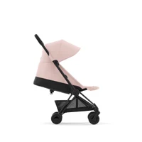 Коляска ультракомпактная Cybex Coya Matt Black Peach Pink light pink 2025 5