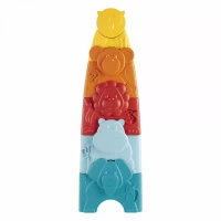Jucarie Eco de stivuire 2 in 1 Chicco Turnuletul animalutelor, 9-36 luni 3