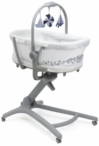 Cosulet multifunctional 5 in 1 Chicco Baby Hug Pro, White Cream, 0luni+