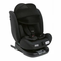 Scaun auto rotativ Chicco Unico EVO i-Size, Black (Negru), de la nastere pana la 12 ani (40-150 cm)