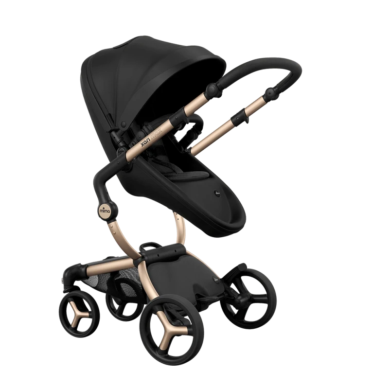 Carucior Mima Max Black&Gold Edition +salteluta  3