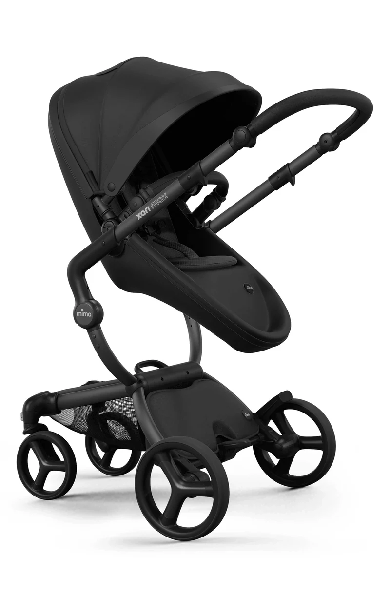 Carucior Mima Xari Max bloc plimbare Chocolate Brown 2