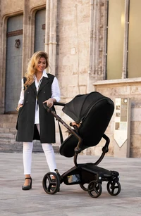 Carucior Mima Xari Max bloc plimbare Chocolate Brown 5