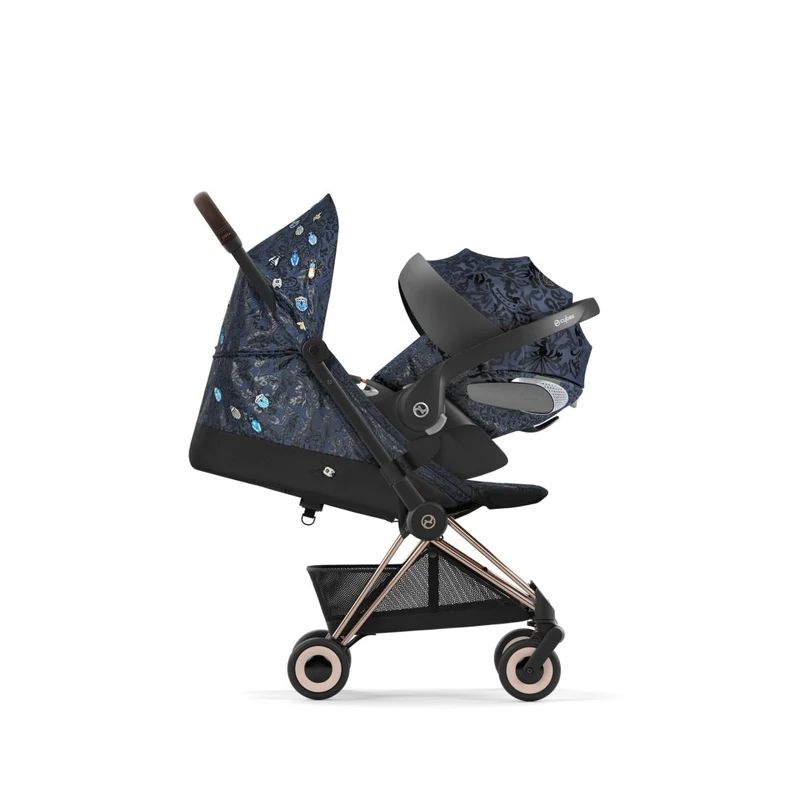 Carucior ultracompact Cybex Coya Jewels of Nature, Dark Blue 5