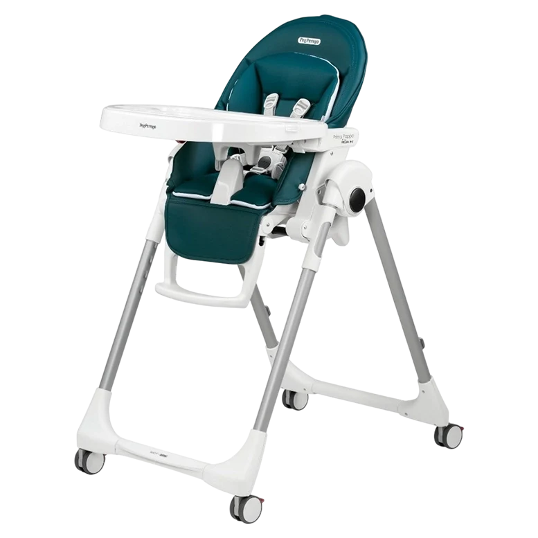 Scaun de masa Prima Pappa Follow Me Plus Petrolio, Peg Perego 2