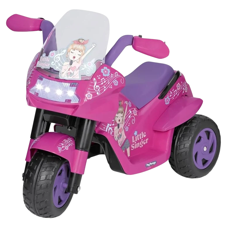 Motocicleta electrica Little Singer, Peg Perego 3