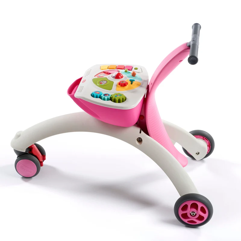 ANTEPREMERGATOR SI TRICICLETA 5 IN 1 TINY LOVE, 6 LUNI +, ROZ / ALB 3