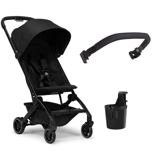 Комплект коляски Joolz Aer+ с бампером и подстаканником, Space Black