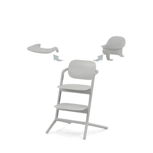 Scaun de masa Cybex Lemo Set 3 in 1 Suede Grey