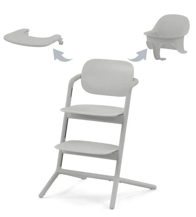 Scaun de masa Cybex Lemo Set 3 in 1 Suede Grey 4