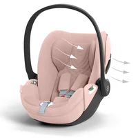 Автокресло Cybex Cloud T i-Size Plus Peach Pink light grey 5